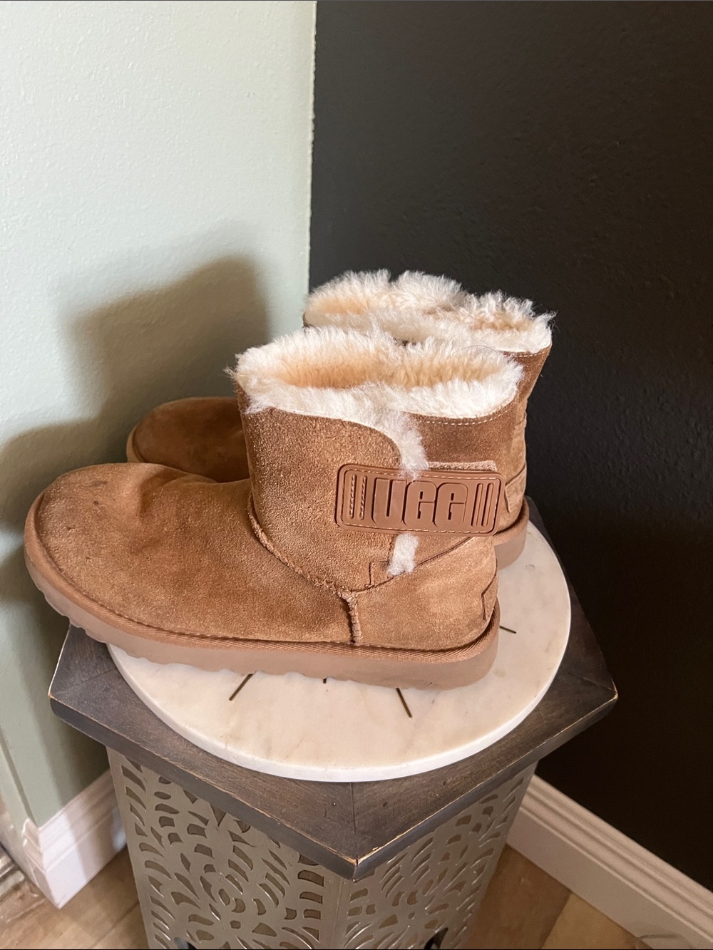 UGG boots, size 9, Gently preloved; Model S/N 1123621